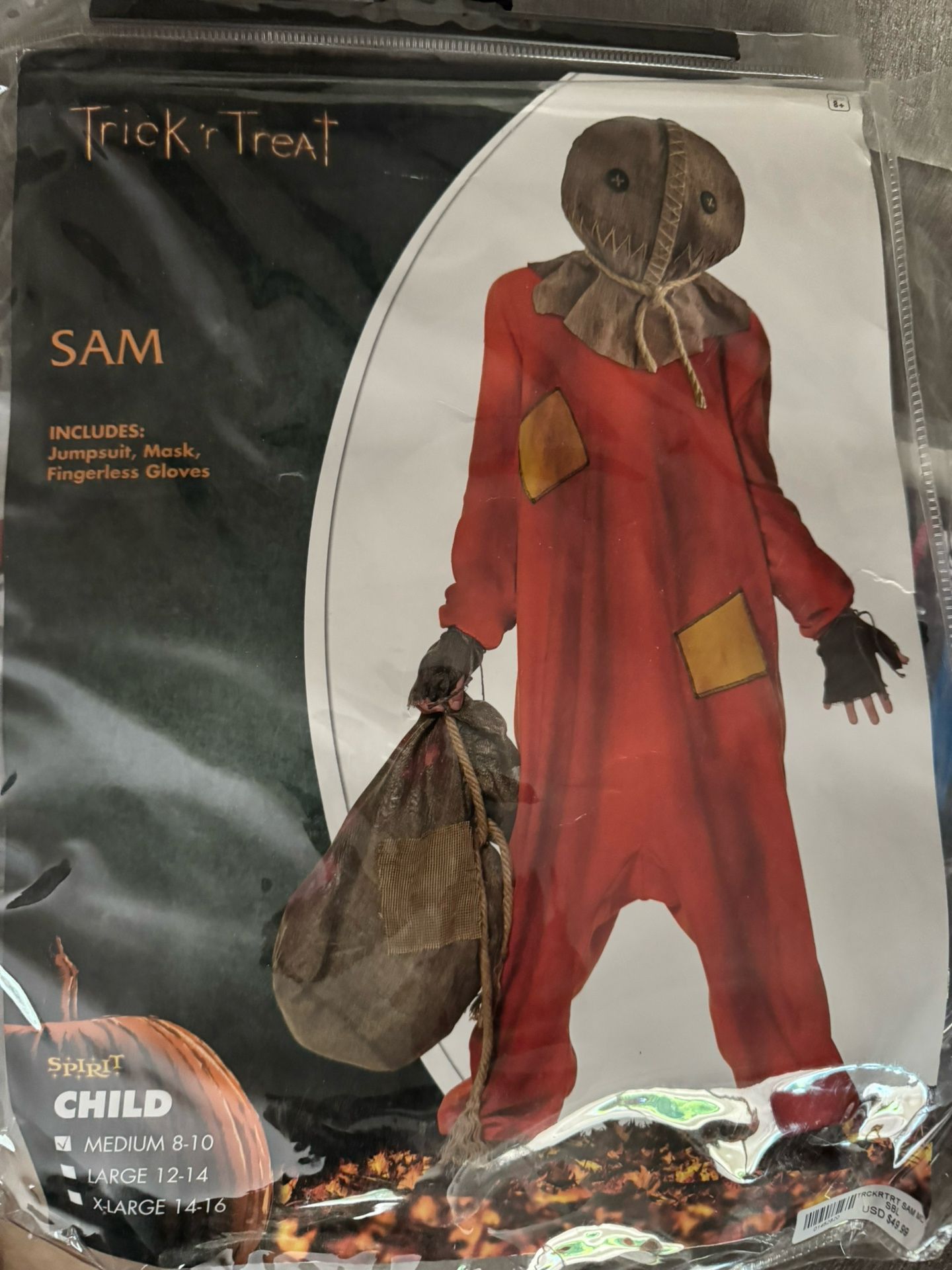 SAM Kids Costume