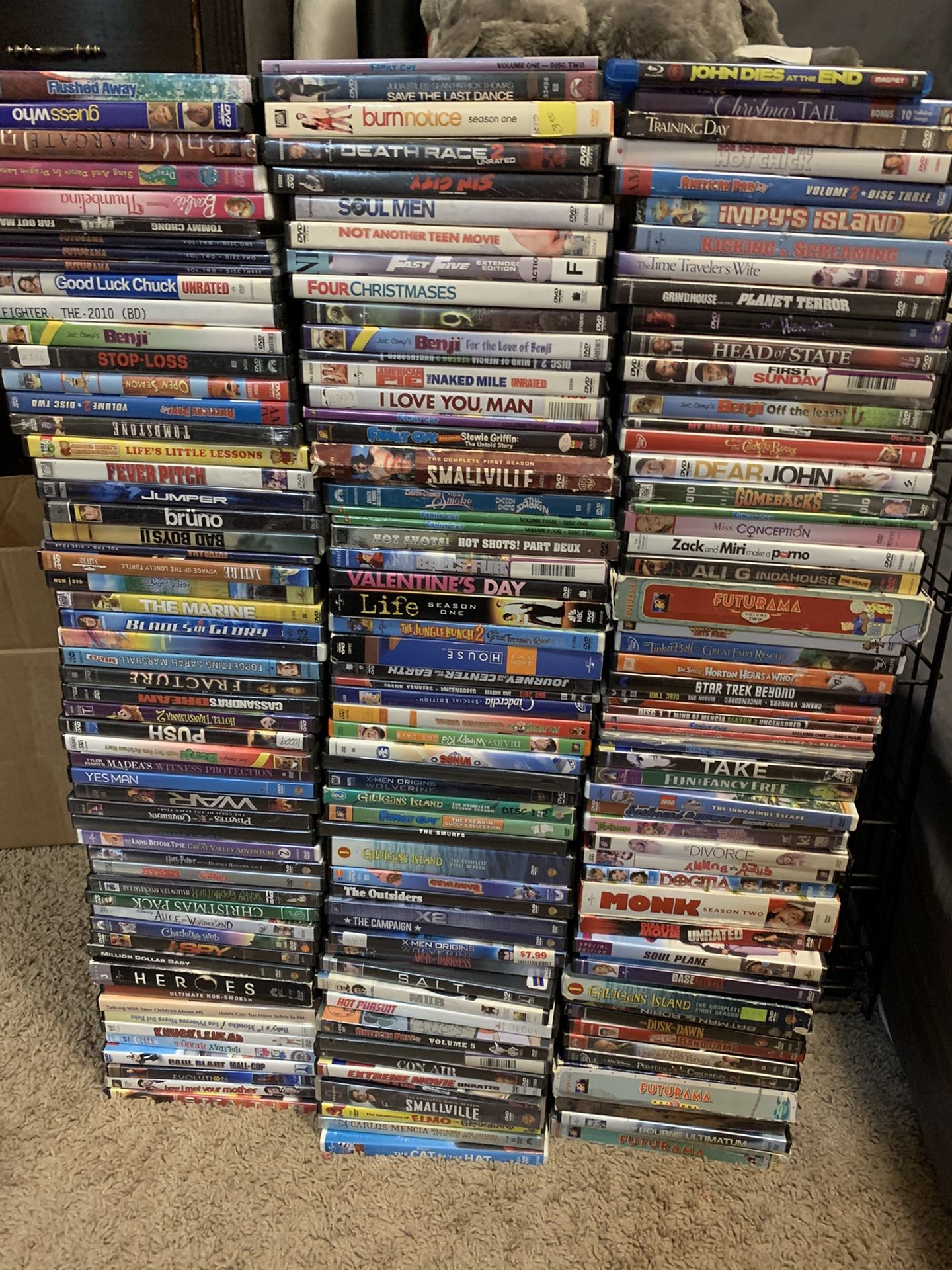 100s Of DVDs
