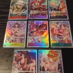 One Piece Cards (Japanese SR's)
