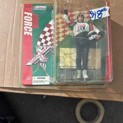 John Force  Mcfarlane Action Doll