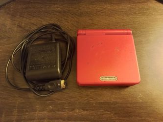 Nintendo Gameboy Advance SP with charger
