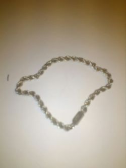 Ladies 8 in. Sterling Silver bracelet