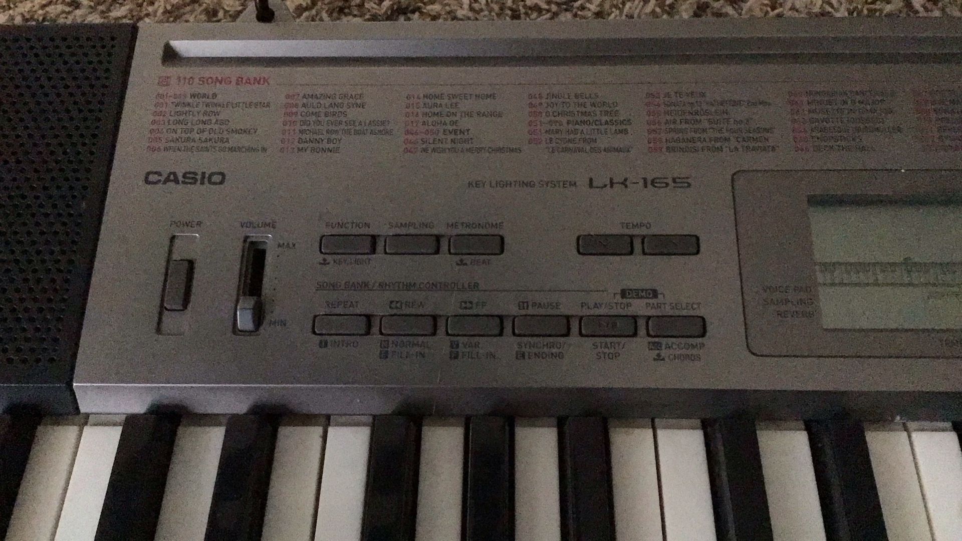 Used Casio LK-165