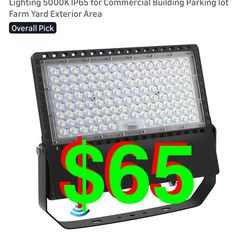240W Led Flood Light Dusk to Dawn Outdoor Lighting 5000K IP65 for Commercial Building Parking lot Farm Yard Exterior Area