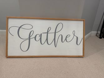 Wall sign