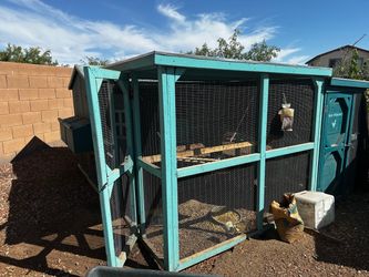 Solid Wood Chicken Coop from Andrea’s Coops