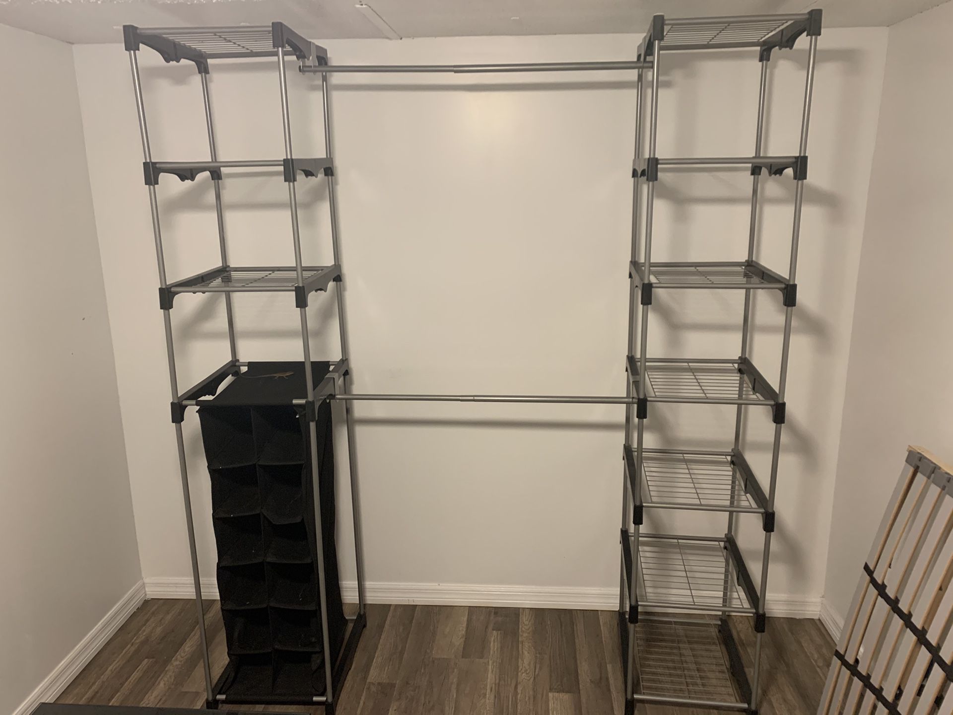 Organizer rack for clothes and shoes