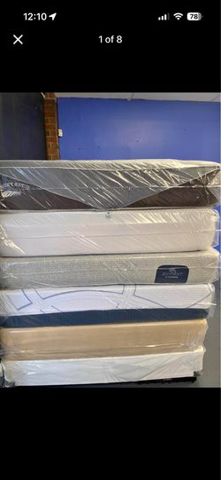 King size queen, size Full Size, twin size any size available mattress and box spring memory foam pillow top hybrid 10 inch 12” 14 inch