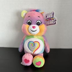 2022 Care Bears Togetherness Bear Glitter Belly NWT