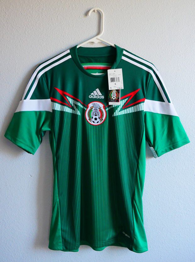 Mexico 2014 Home Jersey Small Men's