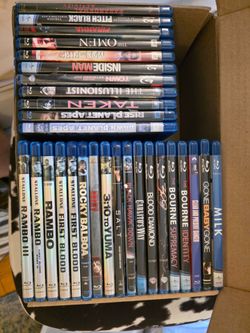 Blue-ray DVDs