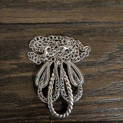 Carolyn Pollack Relios Sterling Silver "Lasting Connections" Necklace.