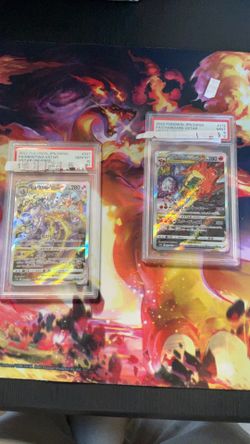 2022 Japanese sword and shield crown  zenith mewtwo and Charizard vstar