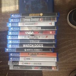 Ps3 An Ps4 Games