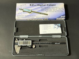 iGaging IP54 Electronic Digital Caliper 0-6" Display Inch / Metric / Fractions