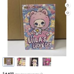 8Pcs For $120 Opened but Brand New! LIILA'S Lucky CAT Plush Doll /have to buy ALL/No trades 