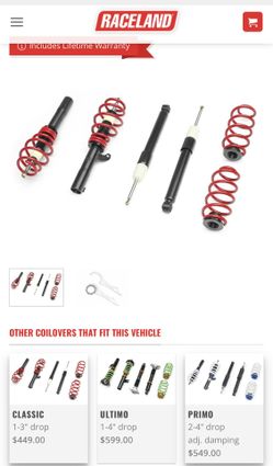 2010-2018 Jetta Coilovers (Mk6) 1-3 Inches