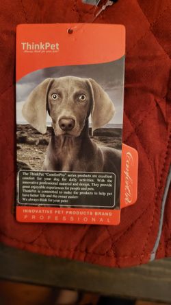 Jacket  The Dog New 🐕  Middle  New Color Red In Blak