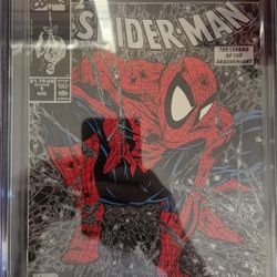  Spider-Man #1 1990 Silver Edition CGC 9.8