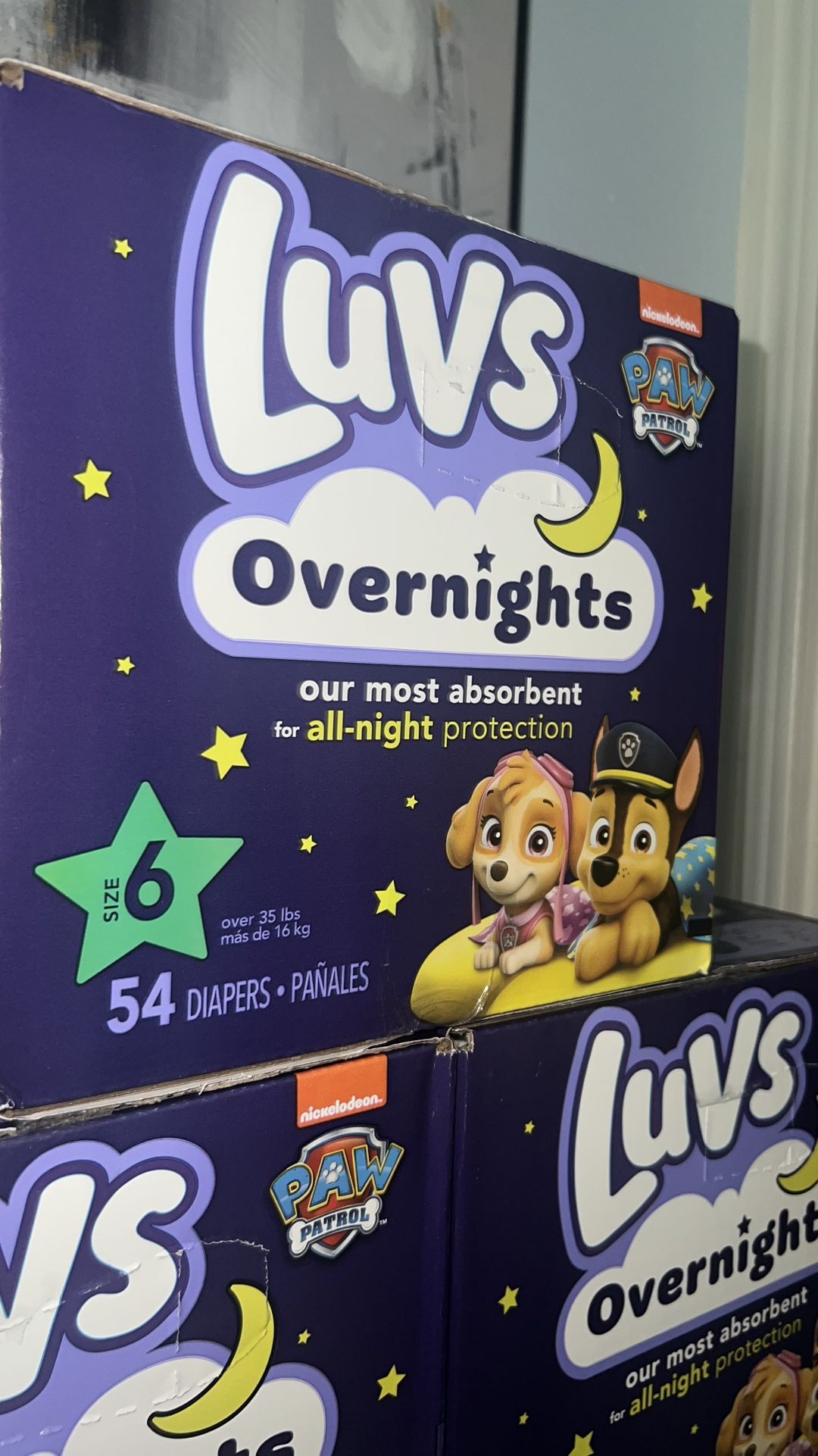 LUVs size 6 Diapers 54pc (DELIVERY AVAILABLE)