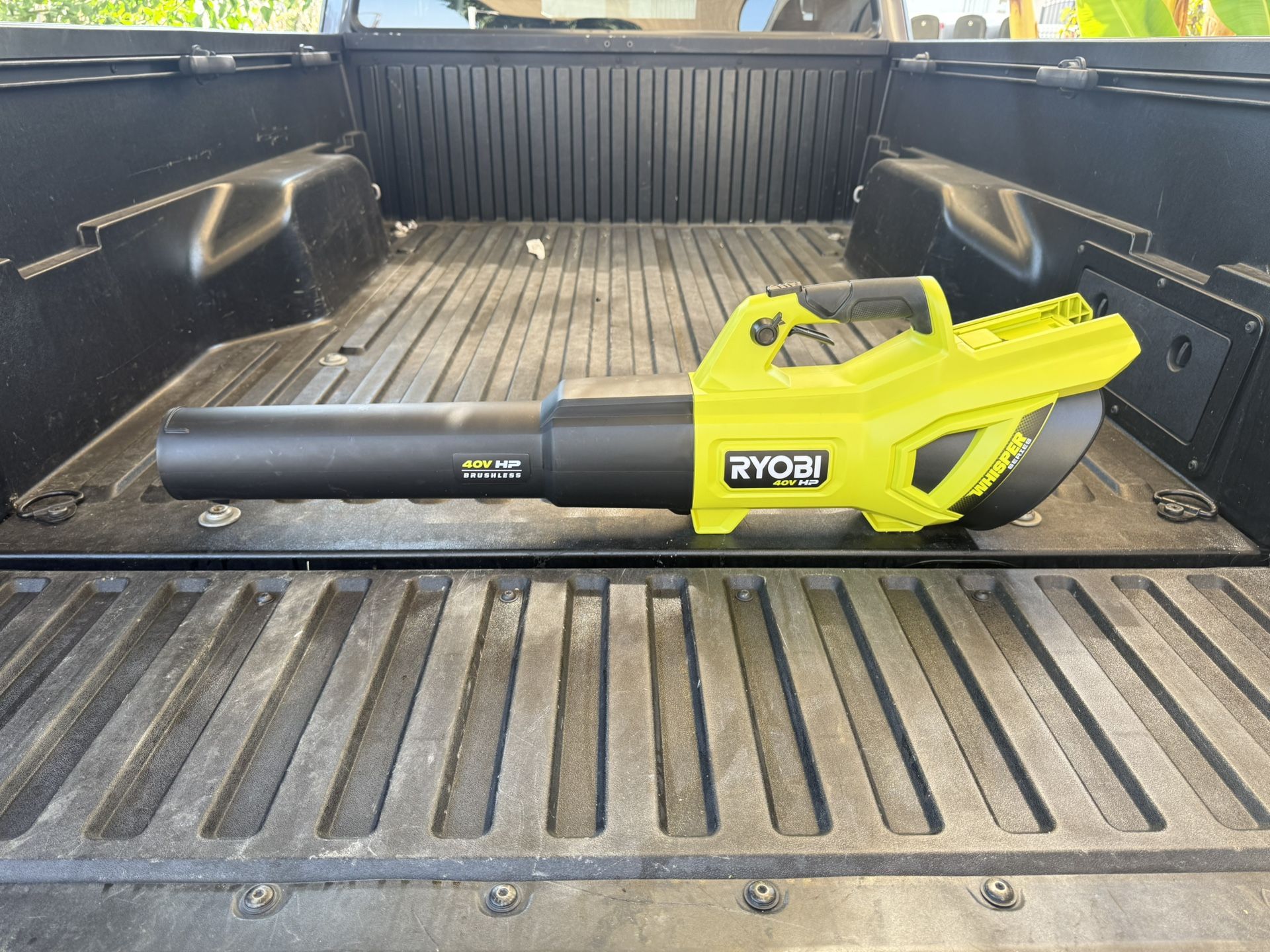 RYOBI 40V HP Brushless Whisper Series 160 MPH 650 CFM Cordless Battery Leaf Blower (Tool Only)