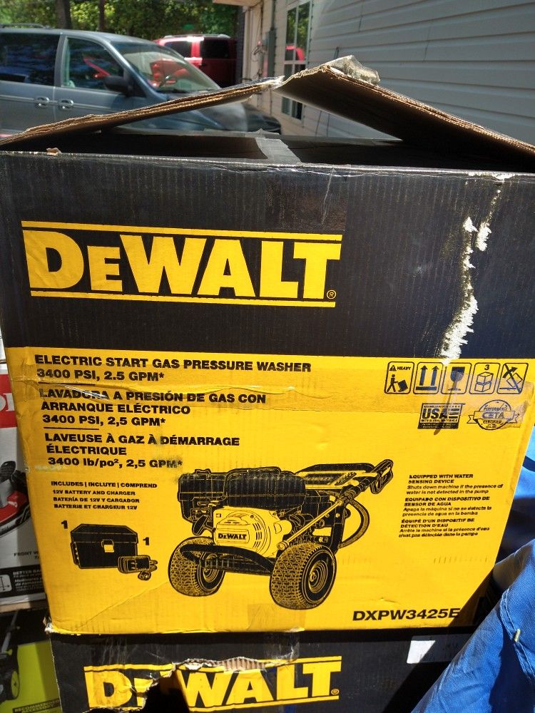 DeWalt Pressure Washer