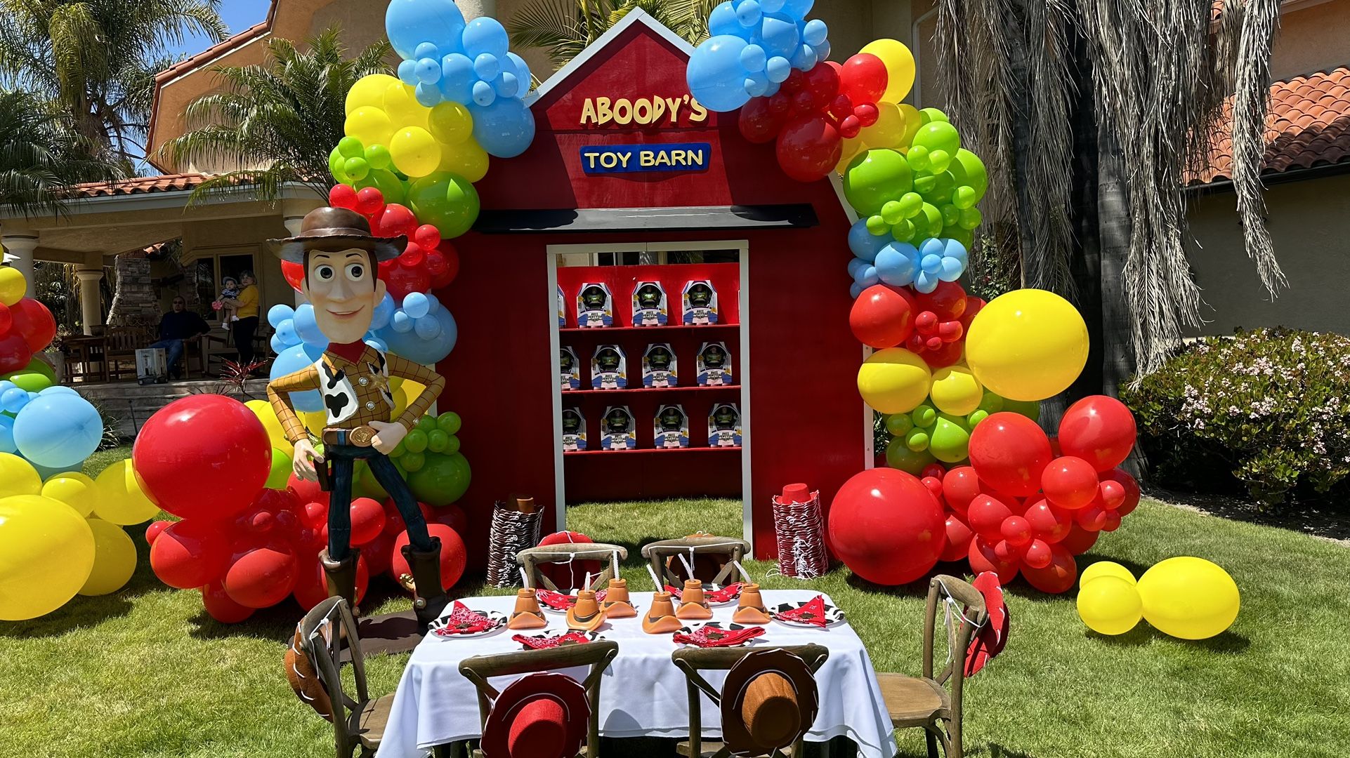 Farm House , Toy Story Backdrops  