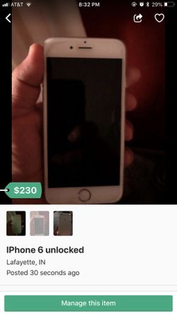IPhone 6 unlocked 64GB