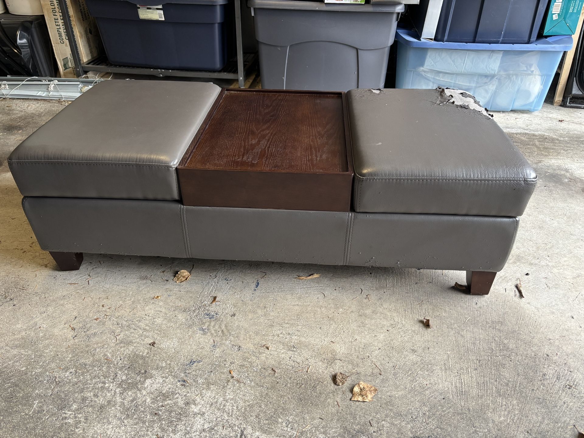 FREE Storage Coffee Table Ottoman