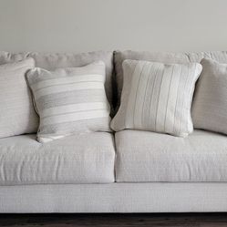 Ashley Maggie Birch Couch For Sale 96w×40dx37h