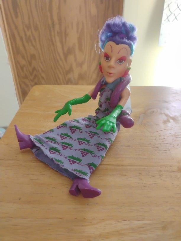 Sour Grapes Villain Doll And Snake Dregs Used