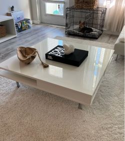 IKEA Tofteryd Coffee Table, High Gloss White