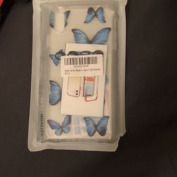 Blue Butterfly Phone Case For iPhone X Max