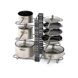 8 Tier Pot Pan Organizer