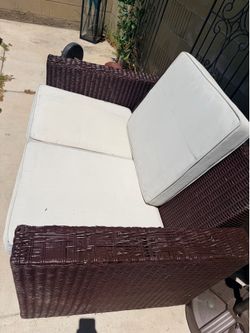 Patio garden couch