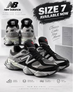 New Balance 9060 Sneakers Size 7