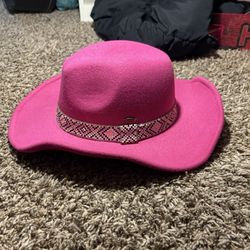Pink Cowgirl Hat