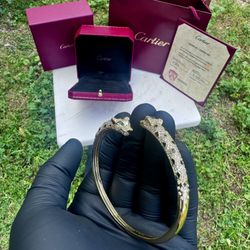 Cartier Gold Panther Bracelet