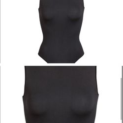 Essential Crew Neck Sleeveless Bodysuit