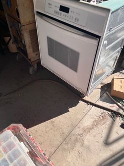 WORKING WHIRLPOOL ACCUBAKE BUILT-IN ELECTRIC WALL OVEN
