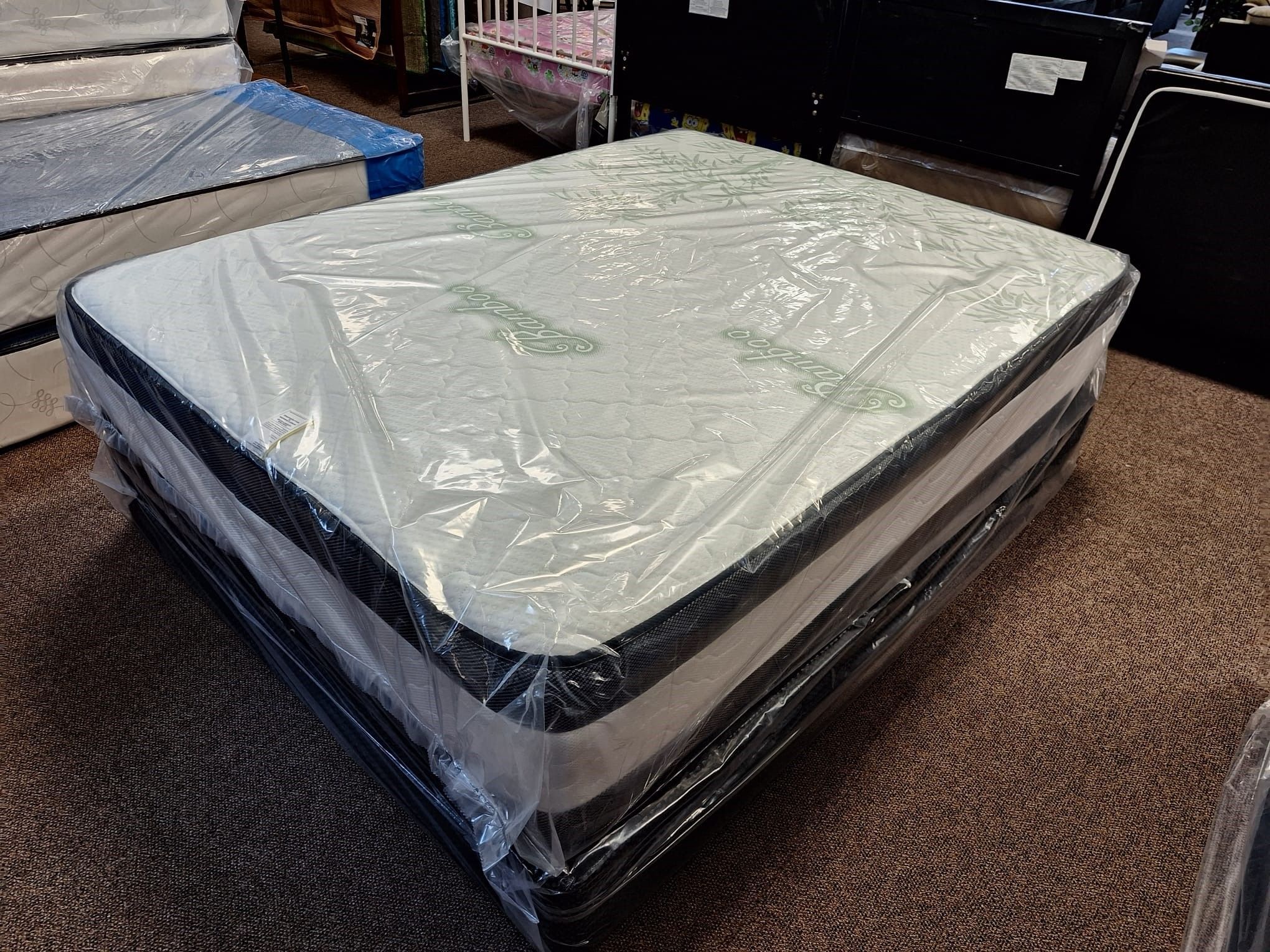 Full Double Pillow Firm Semi Firm Double-Sided Pillow Top Wholesale Factory Direct