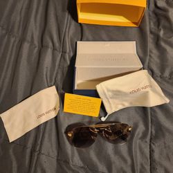 Louis Vuitton Millionare Aviator Sunglasses USED ONCE