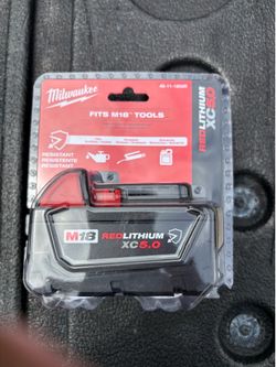Milwaukee 5.0 battery brand new
