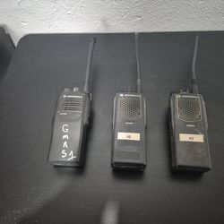 3 Motorola radios