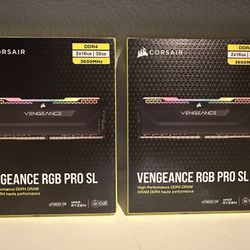 Cosair Vengeance RGB Pro SL 64GB DDR4 3600MHz