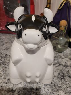 Cow Cookie Jar