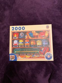 2,000 piece Lionel Train puzzle
