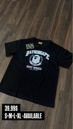 BAPE Bathing Ape Busy Works Graphic Tee