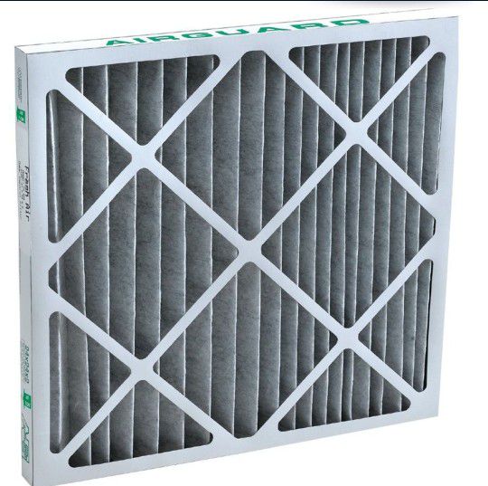 Airguard Fresh Air Carbon Pleated Filters: 24x24x4

