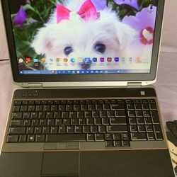 i3 ..i3..DELL LATITUDE  6520….128-SSD  GBcapacity …6.00 GB -RAM .  FASTER  and  READY FOR CLASSES  ON LINE OR